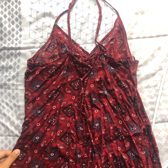 Red maxi dress - Picture 4 of 4